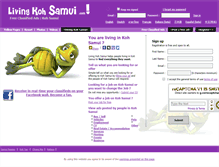Tablet Screenshot of living-koh-samui.com